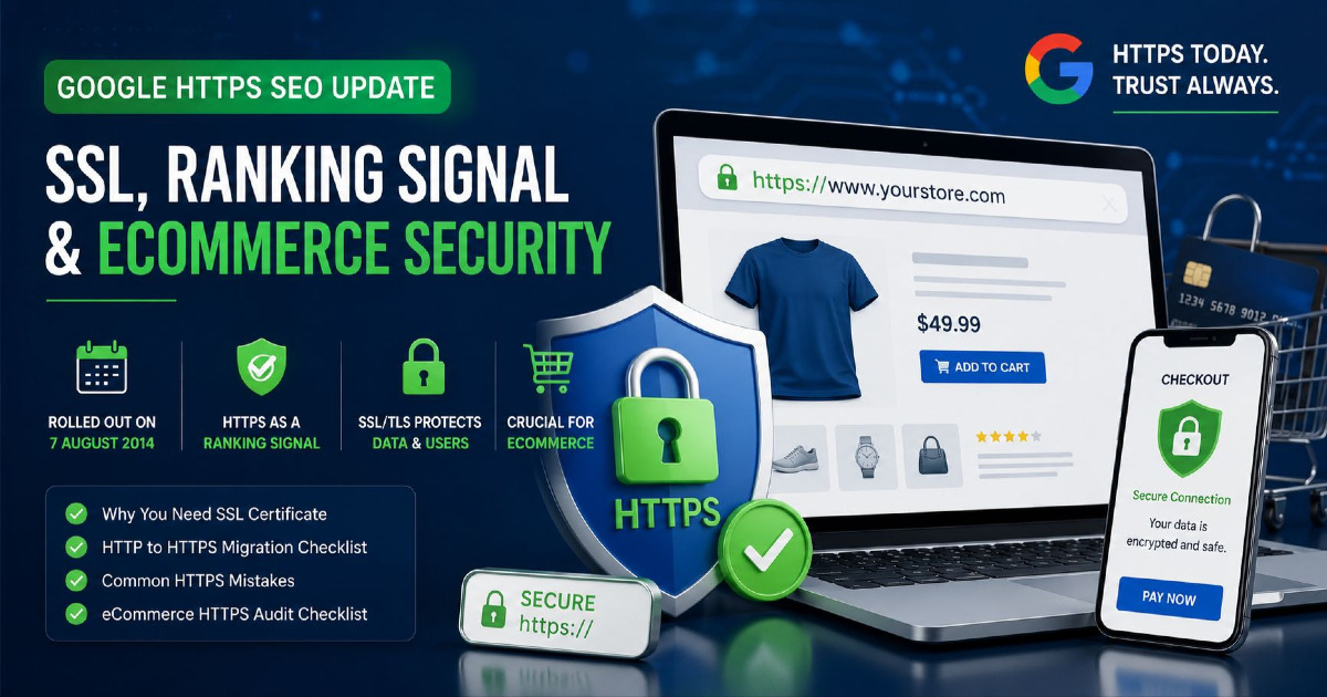 Google HTTPS SEO Update: SSL, Ranking Signal & eCommerce Security
